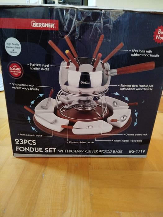 Bergner zestaw do fondue