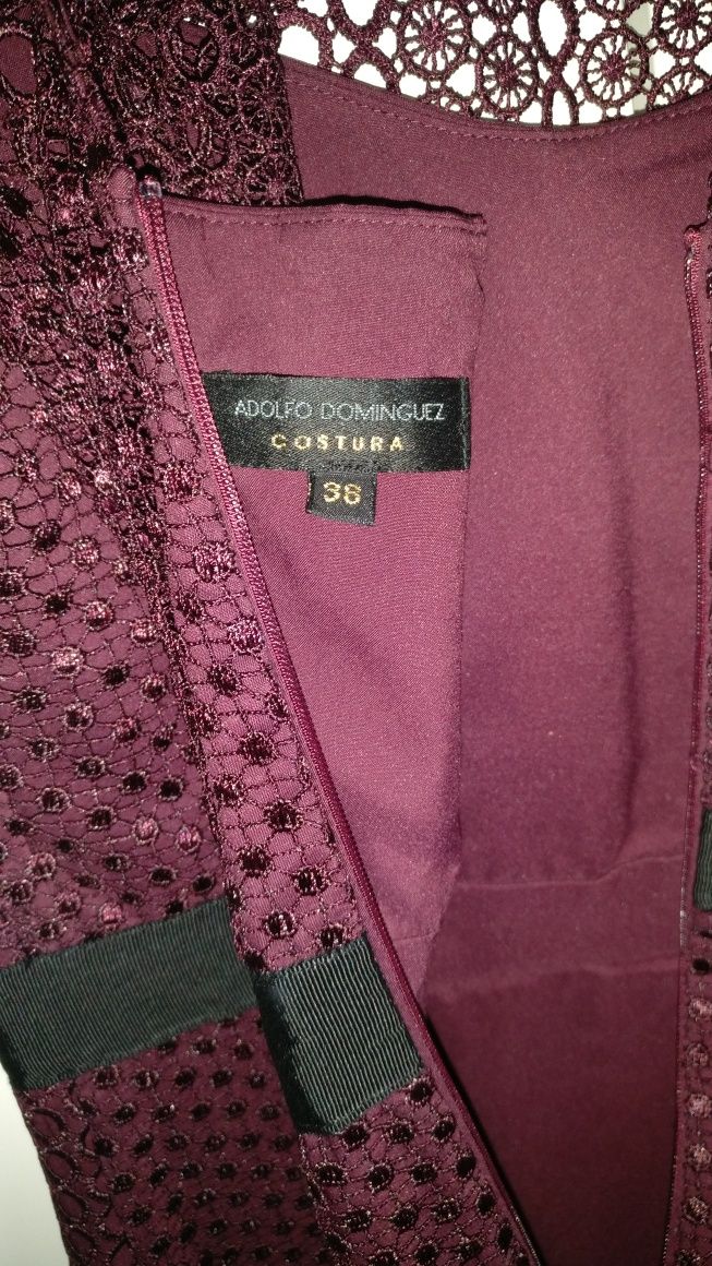 Vestido Adolfo Dominguez cerimónia