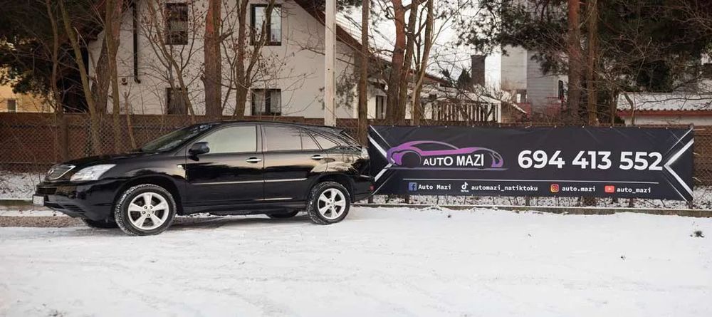 Lexus RX Bez rdzy Mark Levison Czarny środek bezwypadek drewno lift polecam