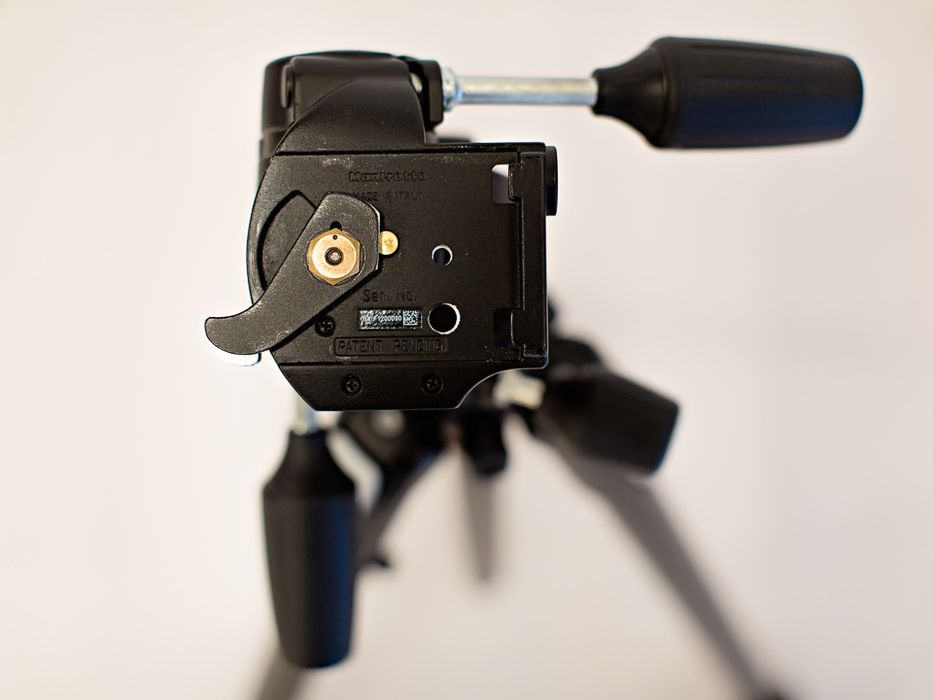 Statyw Manfrotto 055PRO karbon + głowica 808RC4