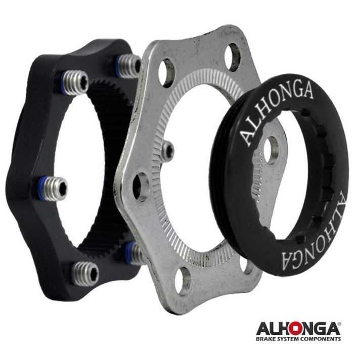Adapter HJ-ADR03 Alu CL/IS 3cz. Czarny