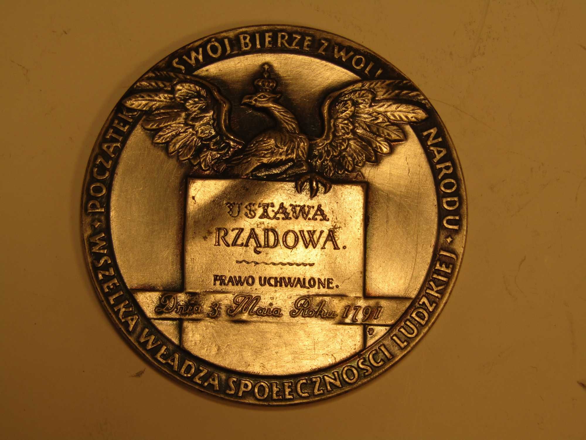 Medal pamiątkowy rocznica uchwalenia Konstytucji 3 maja