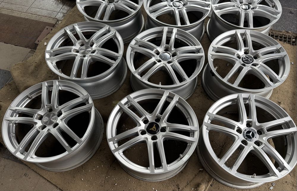 Felgi aluminiowe ET 38 8jx18” 5x112 Mercedes Audi Seat VW MG Cupra