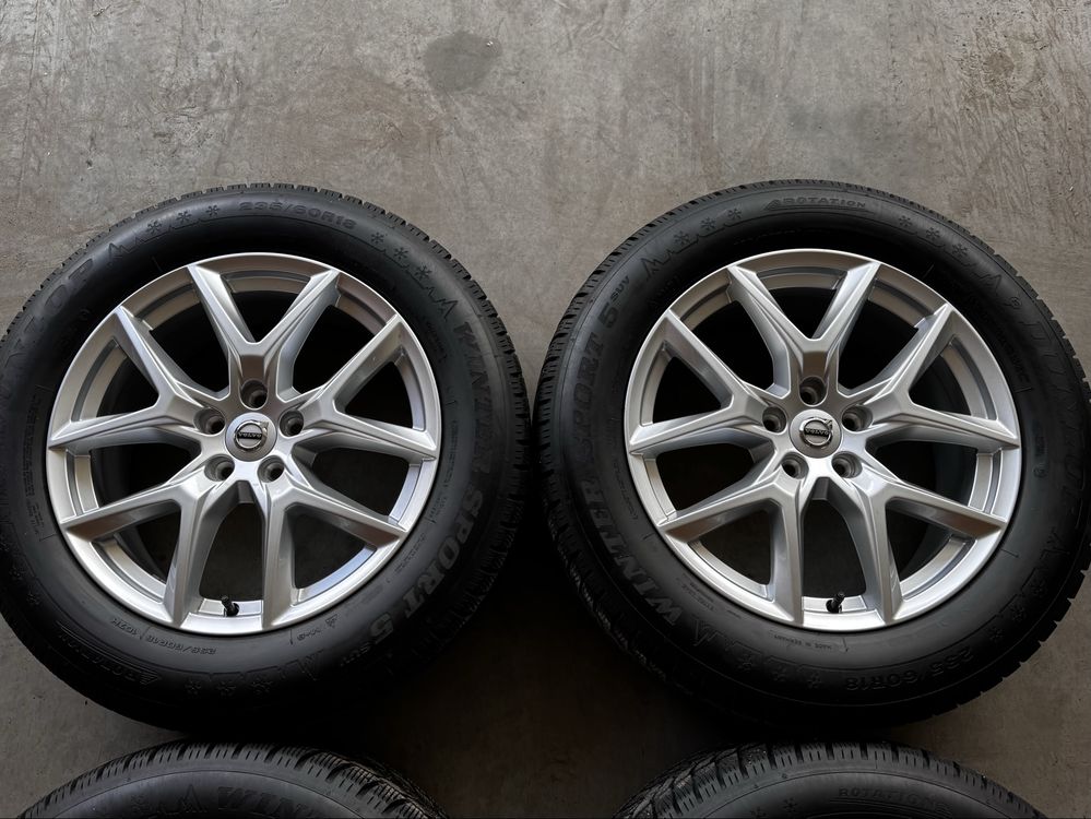 IDEALNE Koła Volvo 18 5x108 XC60 235/60/18 Zimowe