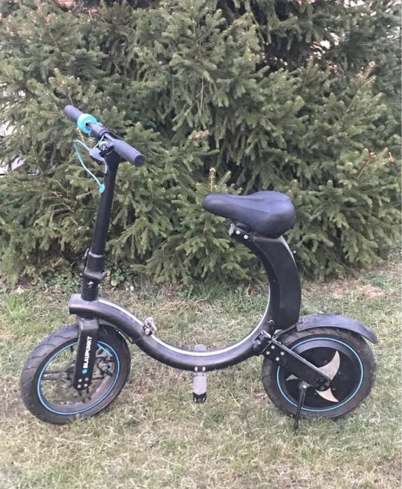 Hulajnogi elektryczne firm Pionier i Blaupunkt.Unikatowe z siedziskiem