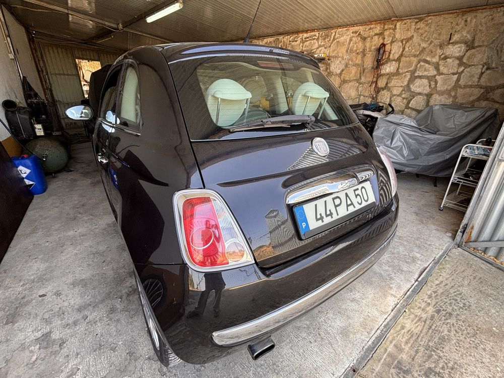 Fiat 500 multijet 1.3 acidentado