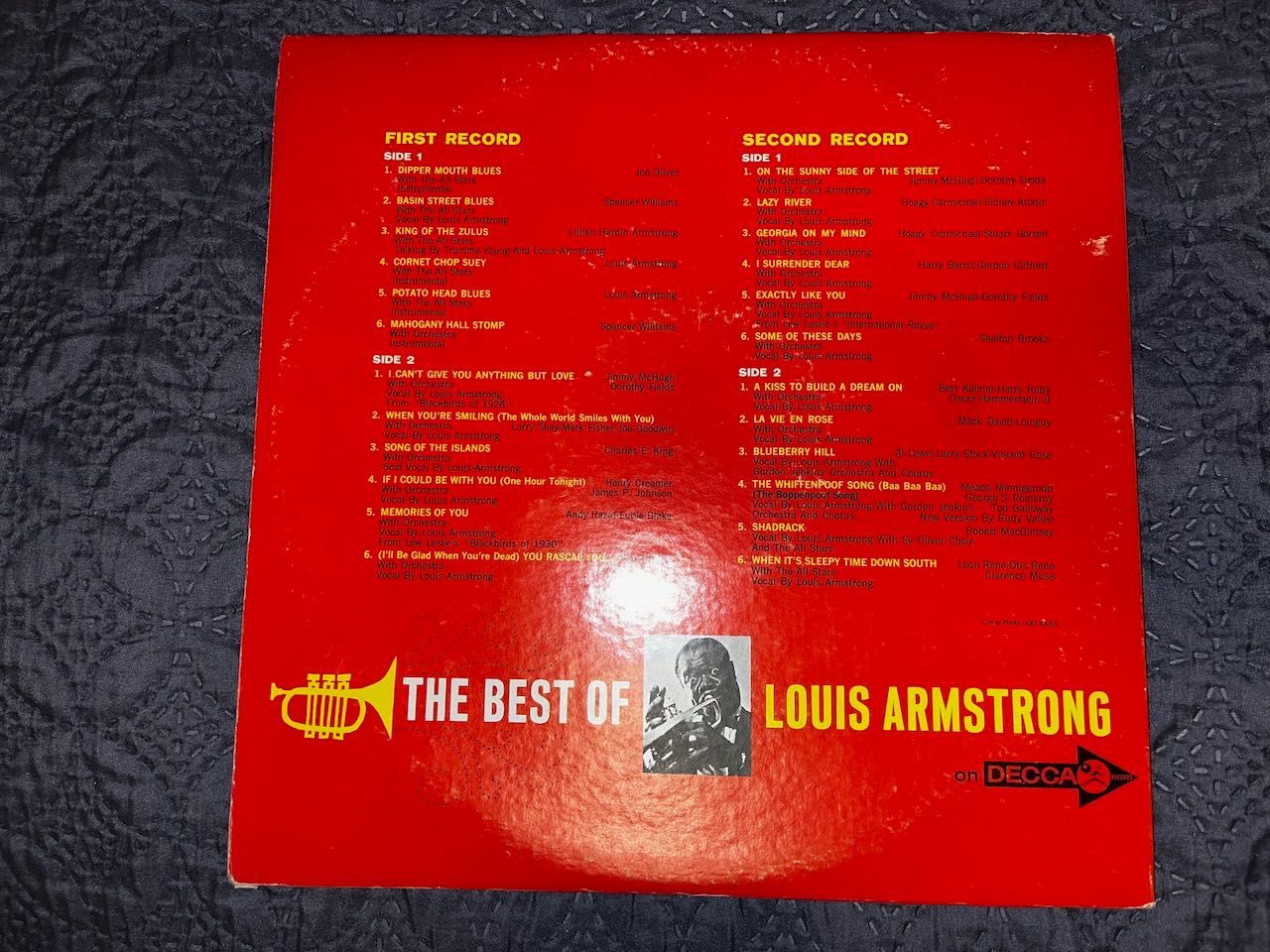 Płyta winylowa The best of Louis Armstrong