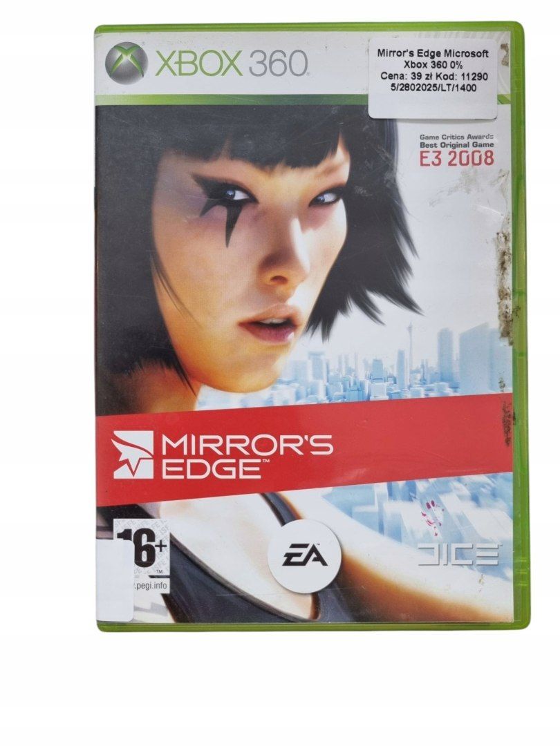 Gra Mirror's Edge Xbox 360 Używana