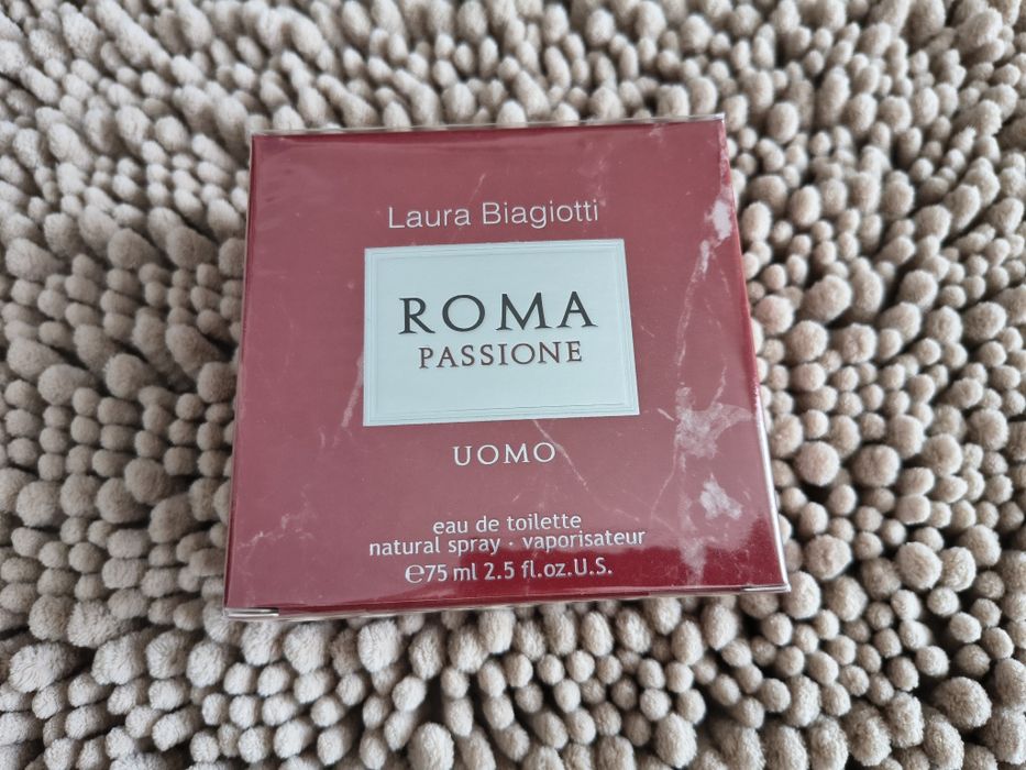Laura Biagiotti Roma Passione Uomo 75ml | EDT | NOWA W FOLII