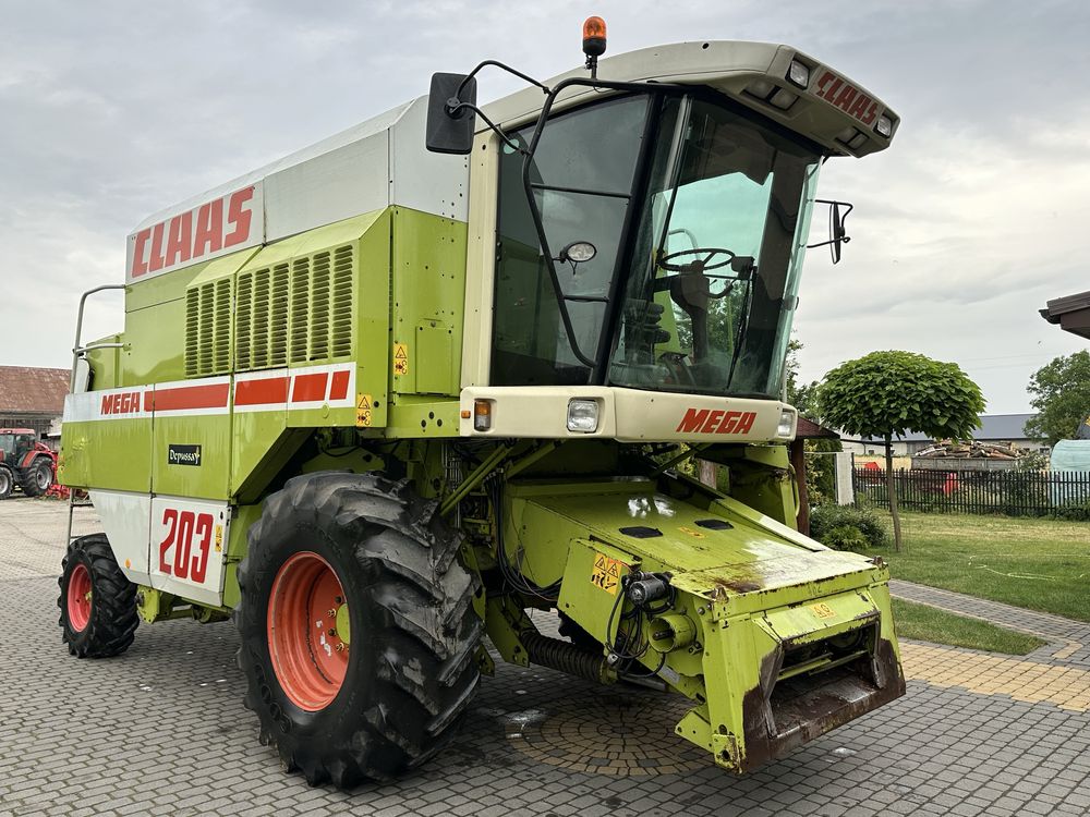 Kombajn Claas Mega 203, heder 4.5 metra, sprowadzony, hydrtostat