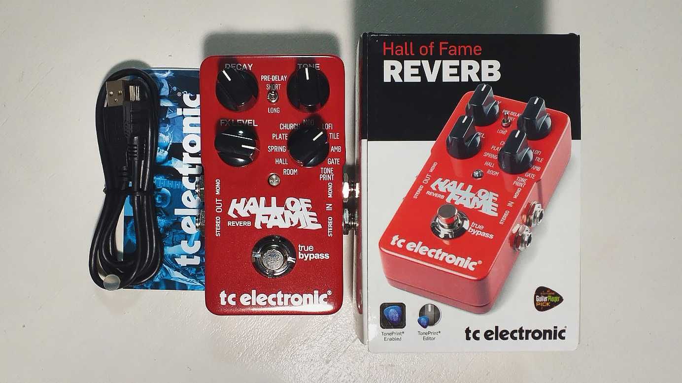 Педаль ревер TC Electronic Hall of Fame Reverb
