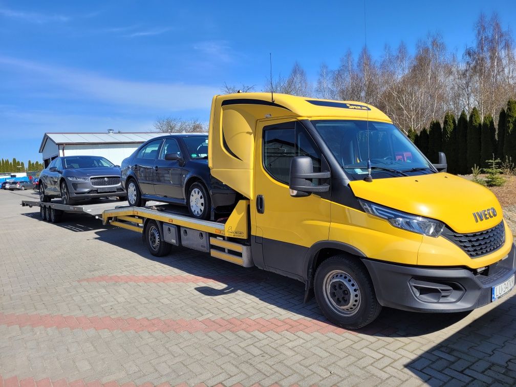 Transport aut z Niemiec, Holandii, Belgii i EU Auto pomoc 24h