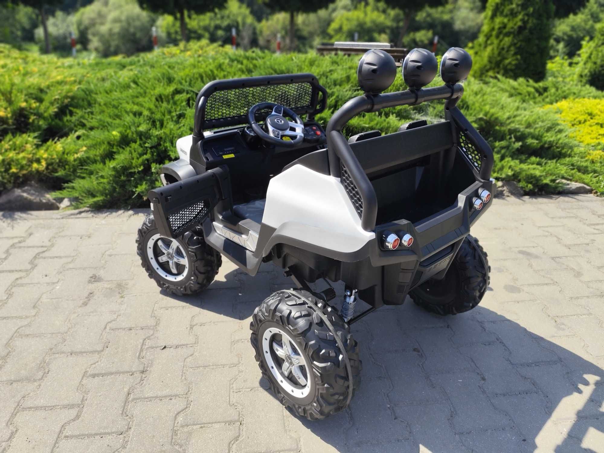 Auto Na Akumulator Mercedes Unimog 4x4 Napęd - Pilot - NOWE