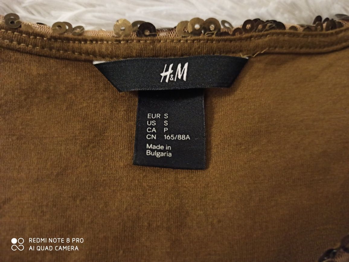 Bluzka cekiny H&M