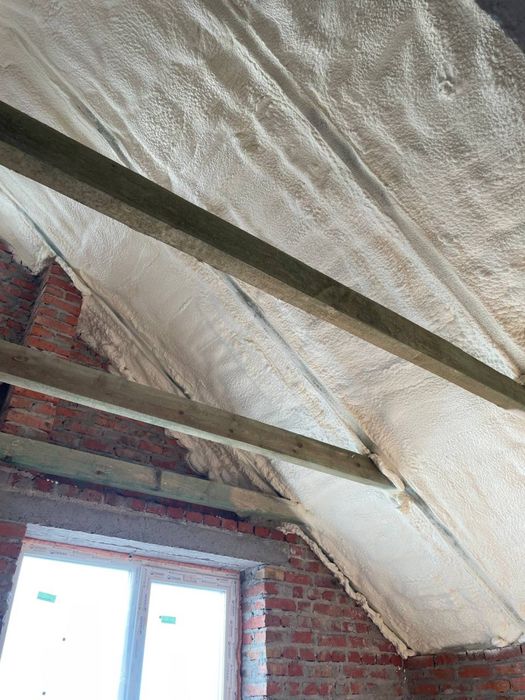 Утеплення, шумоізоляція поліуретаном. Піною. Дахів, мансард. ППУ