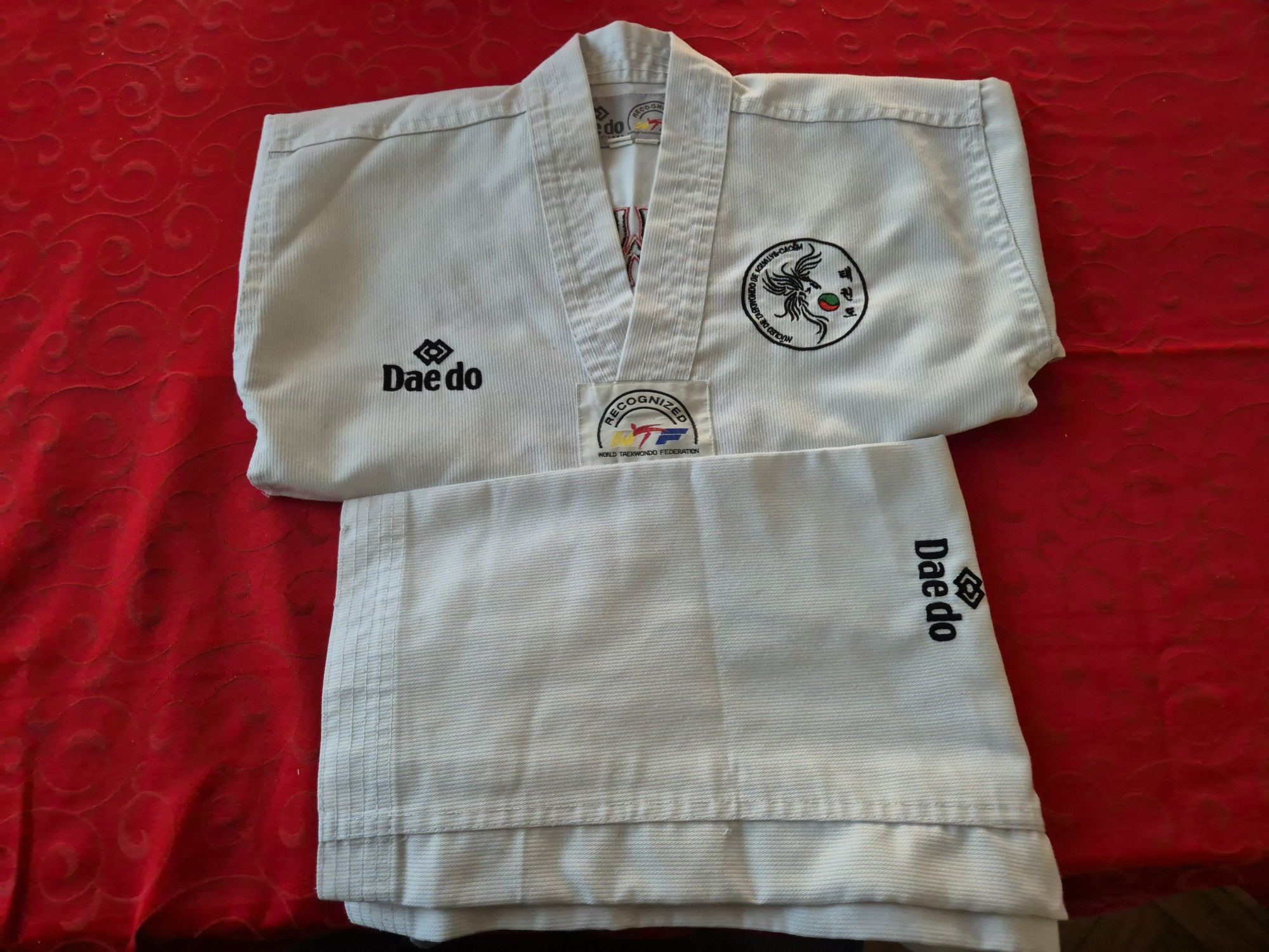 Dobok Taekwondo criança 100cm