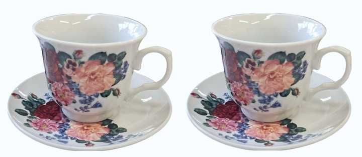 12el Serwis kawowy w ozdobnym etui Filiżanki GRATISY