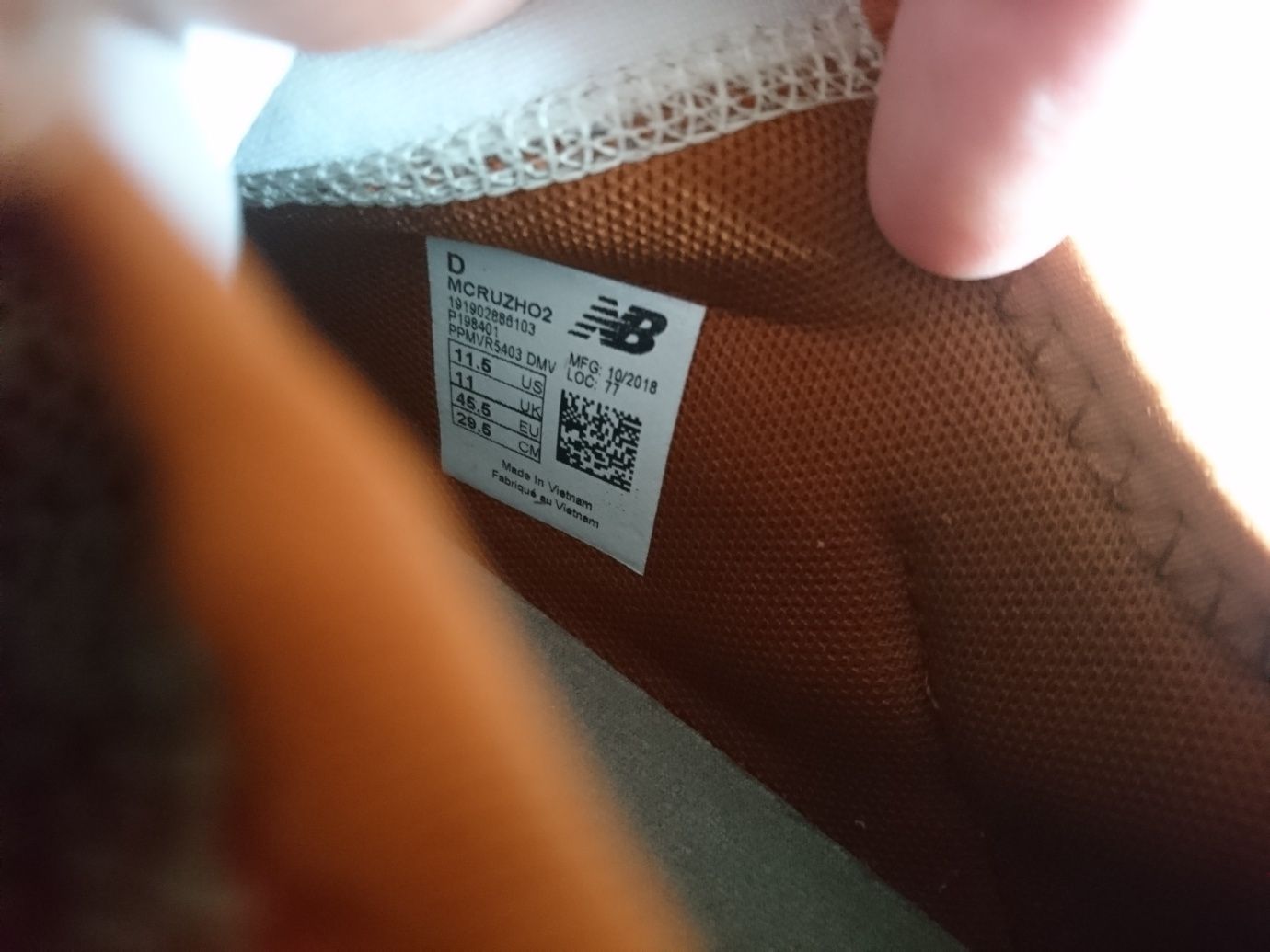 Buty New Balance męskie Fresh Cruz V2 MCRUZHO2 45,5 sneakers