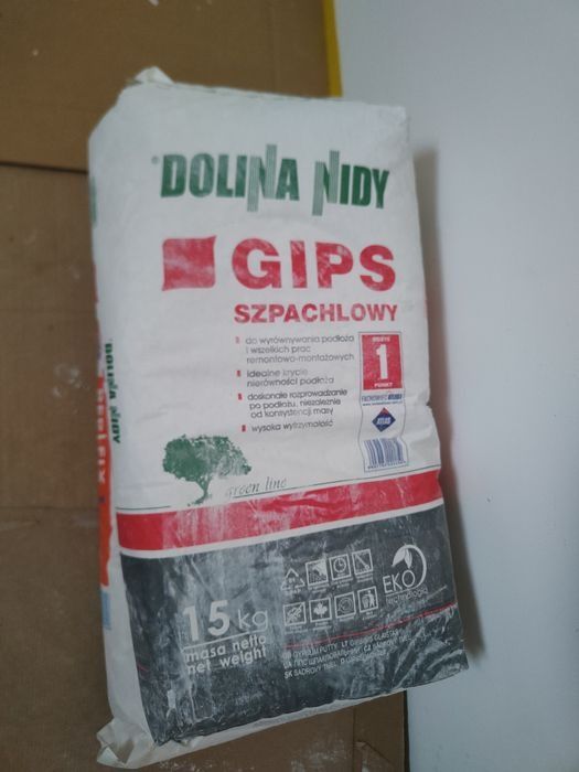 Gips szpachlowy dolina nidy 15 kg/6 worków