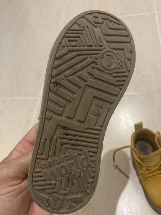 Botas criança número 28