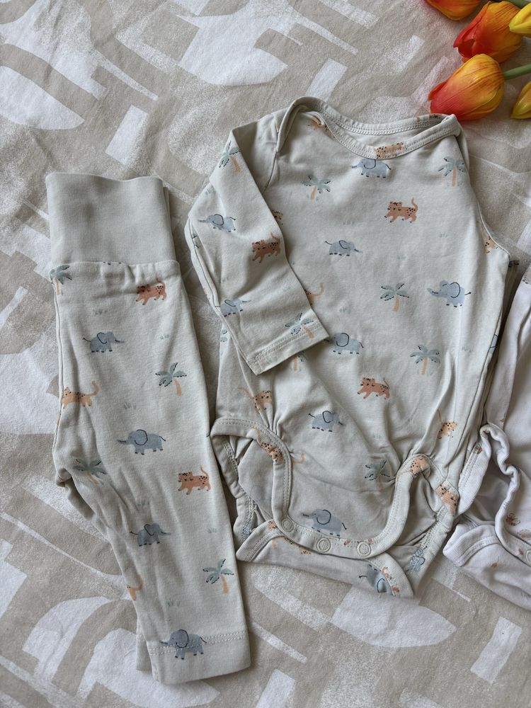 Zestaw body + spodnie H&M