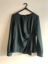 Blusa Zara verde tam. S