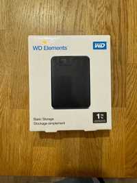 Dysk przenośny WD Elements 1TB HDD Czarny