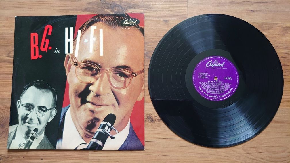 Benny Goodman in Hi-Fi LP jazz UK press winyl