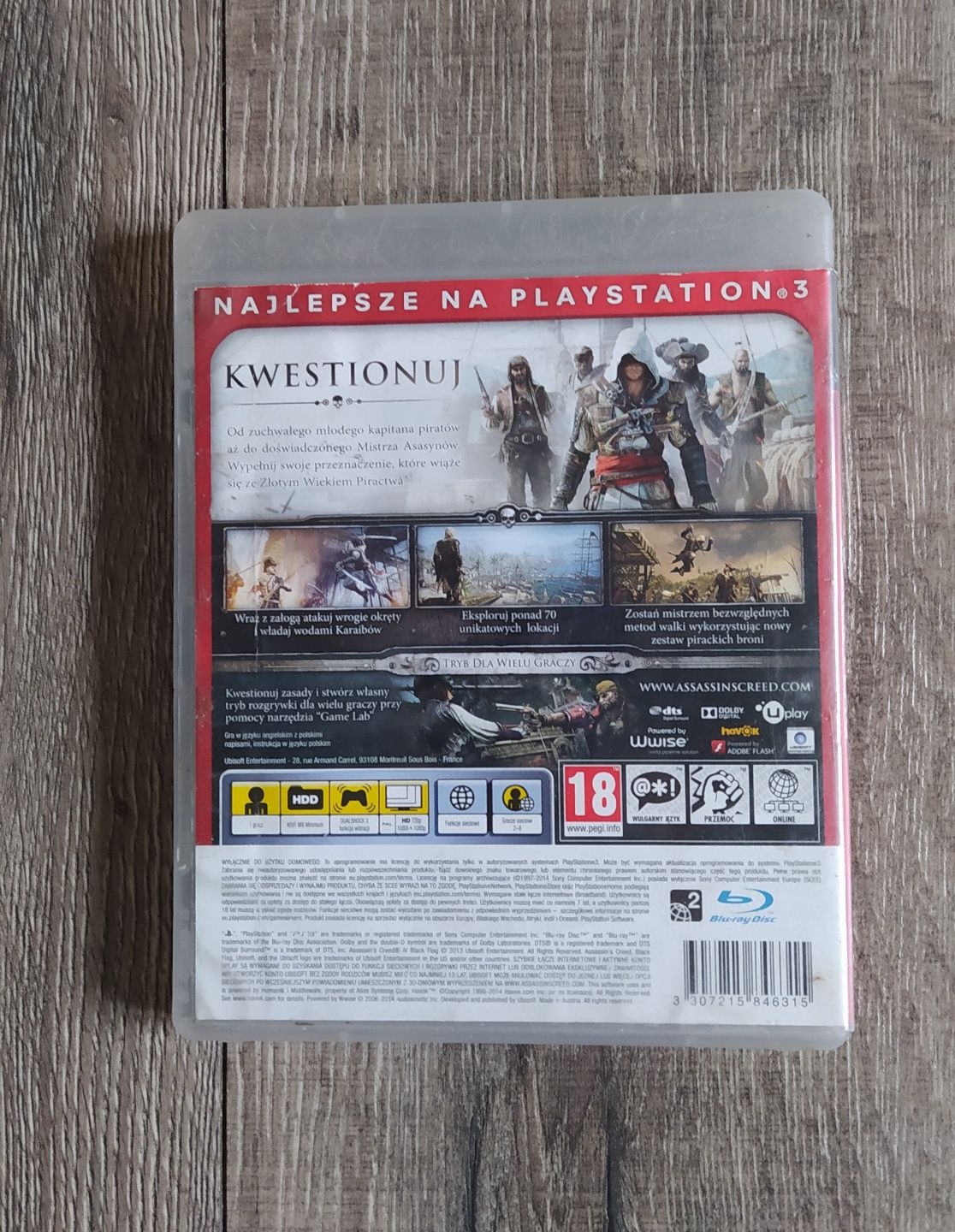 Gra PS3 Assassin's Creed IV Black Flag PL