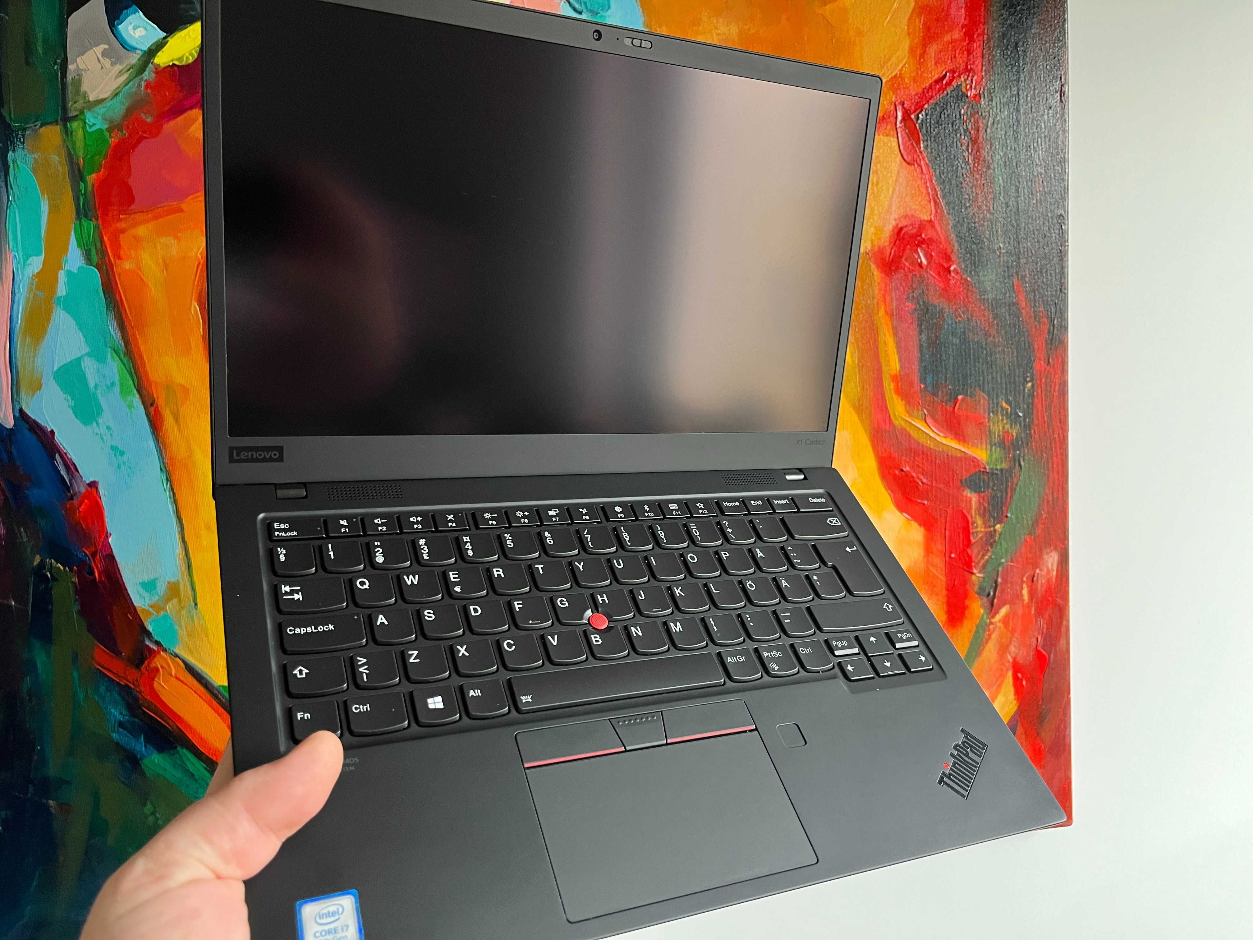 Laptop Lenovo ThinkPad X1 14 Carbon 7 Gen i7-8565U 16/256GB FV23% Wys