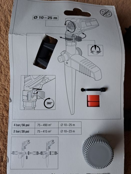 Gardena Zraszacze 8140 nowe