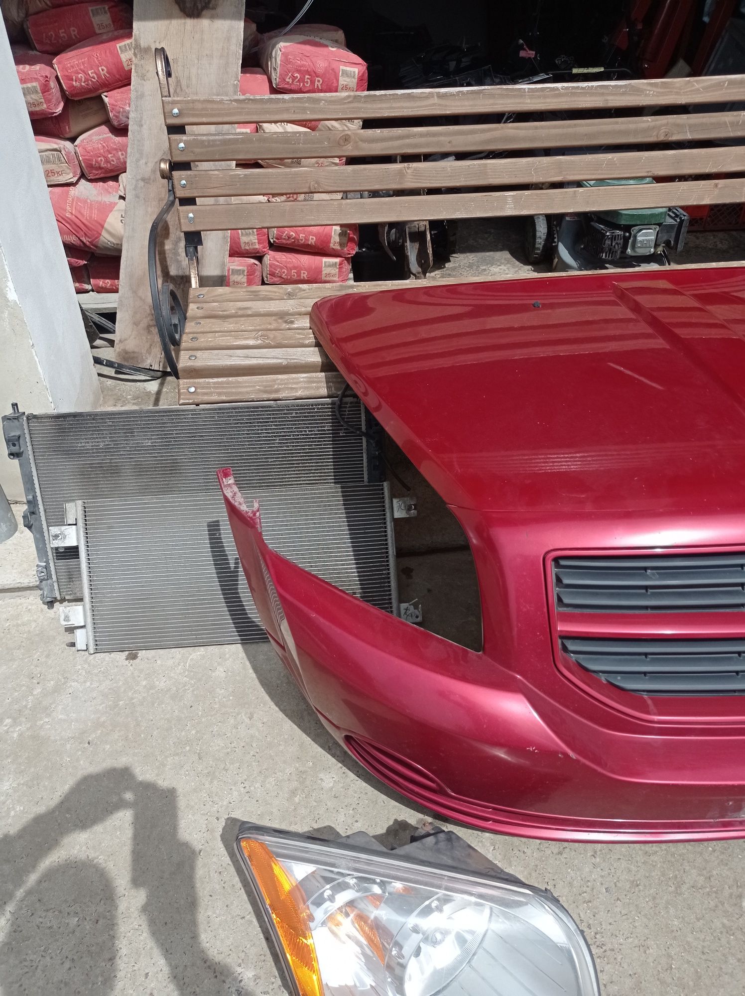 Dodge caliber бампер передній Додж калібер 6/11р