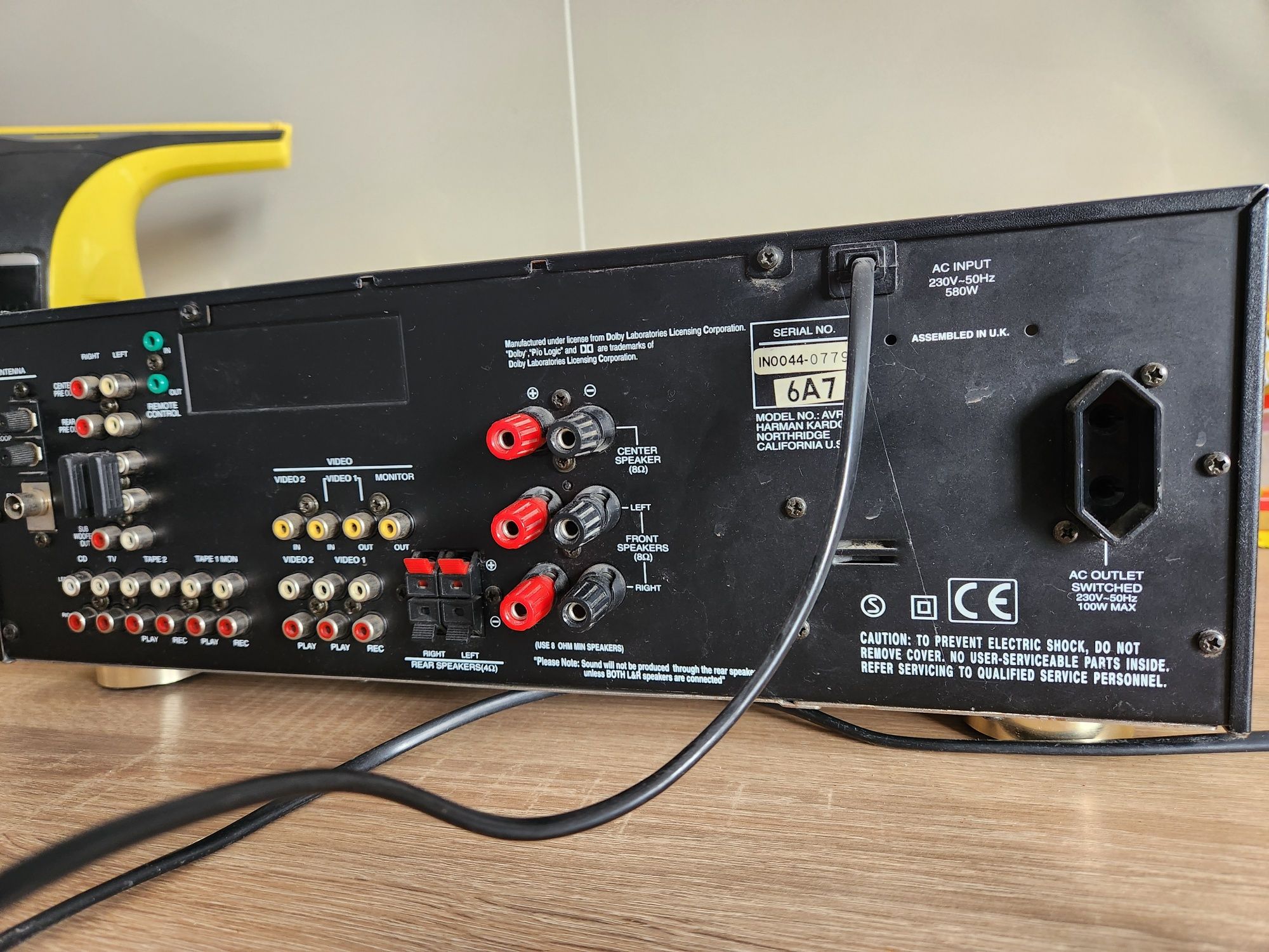 Wzmacniacz Amplituner Harman/Kardon AVR 41 + konwerter + pilot