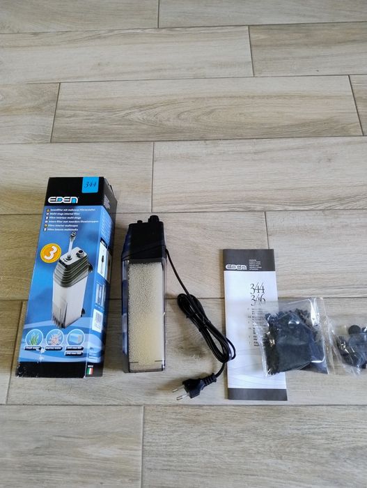 Filtr wewnętrzny akwariowy Eden344 EDEN 57246 biologiczny.

Kompaktowy