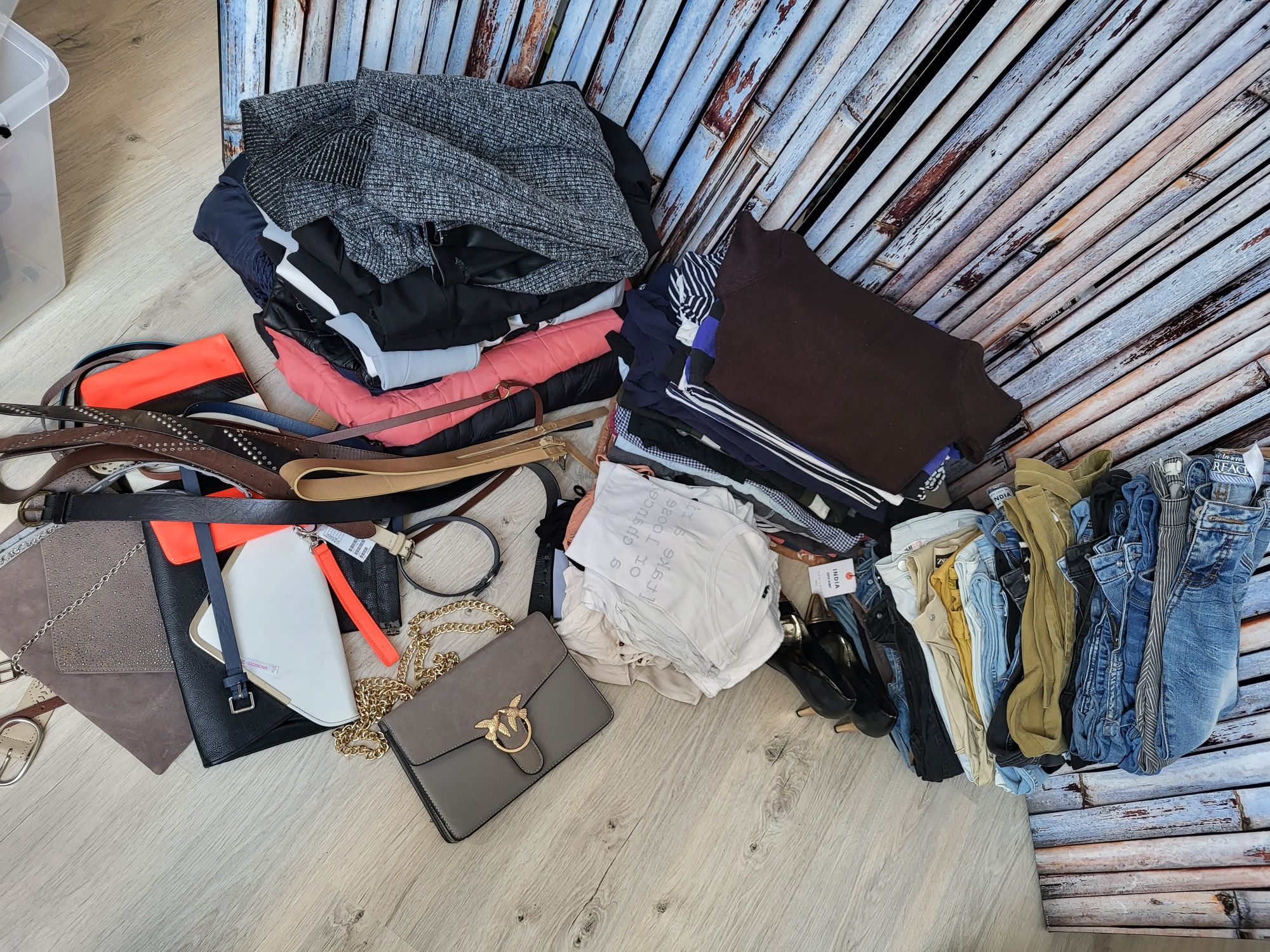 Mega paka ubrań, głównie rozmiar 36