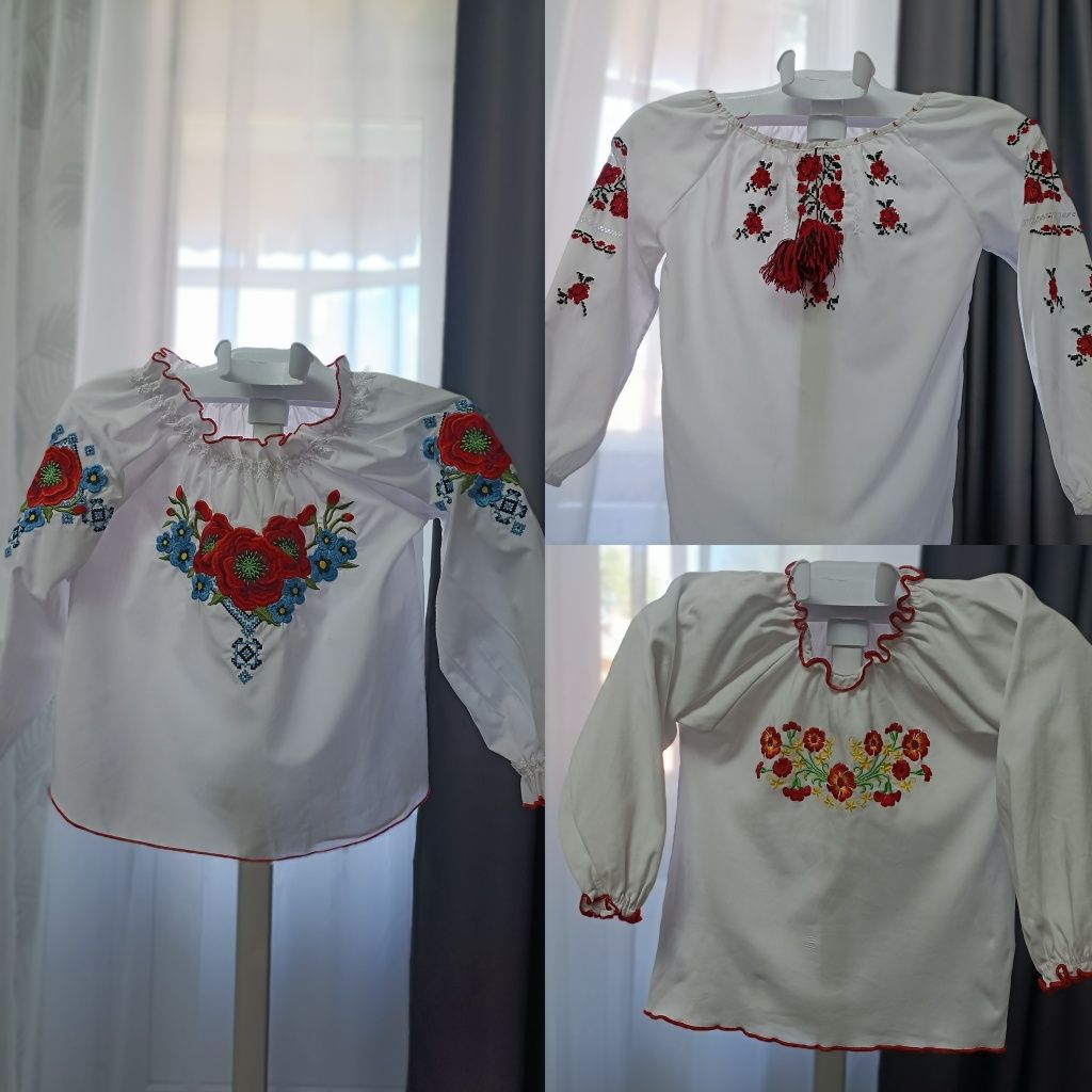 Вишиванка на дівчинку 8-9 років