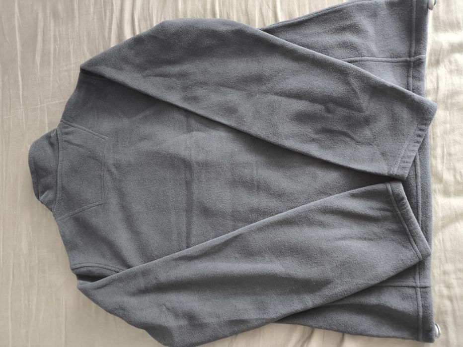 Bluza polarowa rozpinana granatowa damska XL