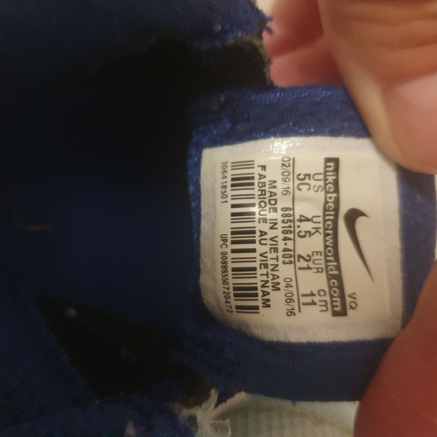 Ботиночки фирмы Nike