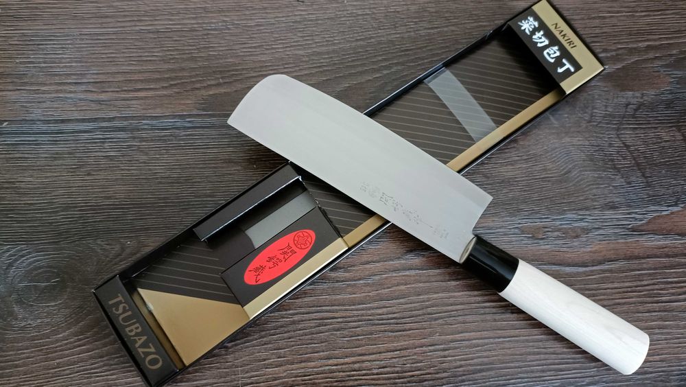 Японський ніж Nakiri 170mm \ Японский нож шефа накири