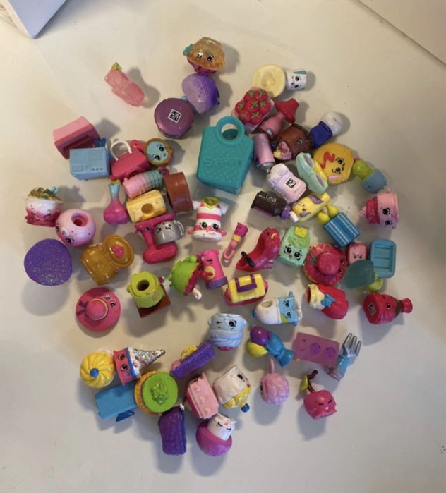 Zestaw ponad 60 shopkins okazja