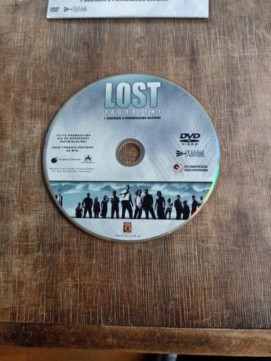 Serial: Lost - Zagubieni, sezon 1, odc. 1, dvd