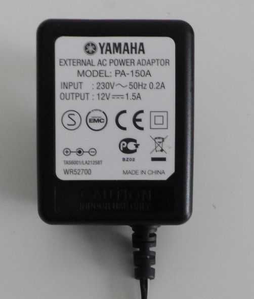 Zasilacz Yamaha PA-150A 12V 1,5 A Oryginalny do instrumentów