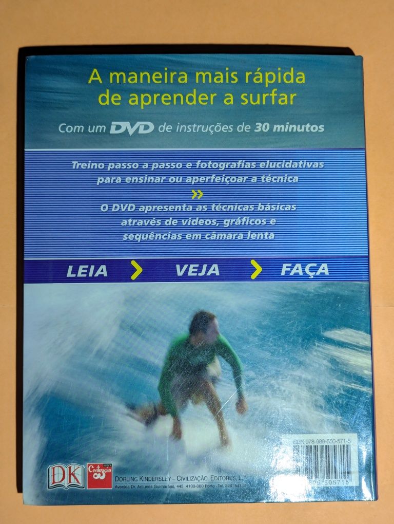 Aprenda Surf - Livro com DVD