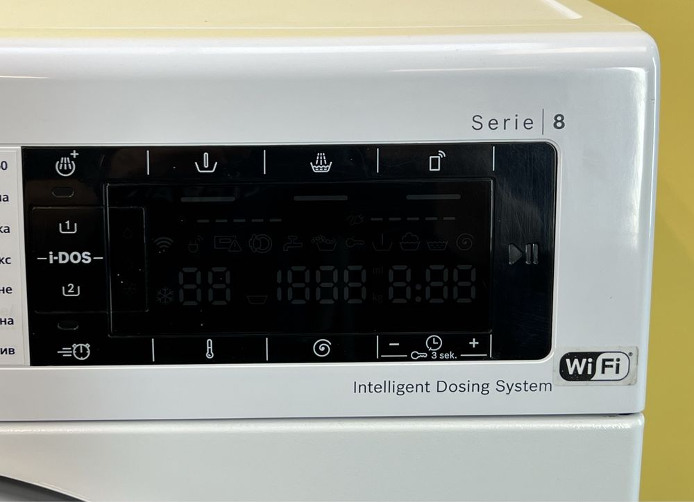 СМА Bosch Serie I 8  WAV28KHPSN 9кг WiFi Укр І Рус язык Premium EU