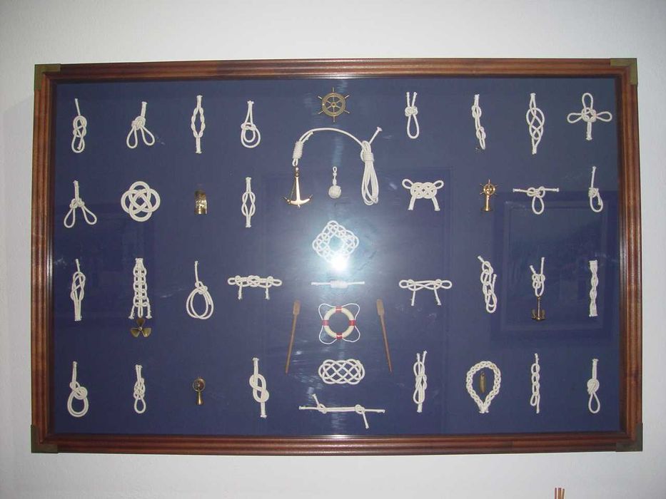 Quadro de nós da marinha.