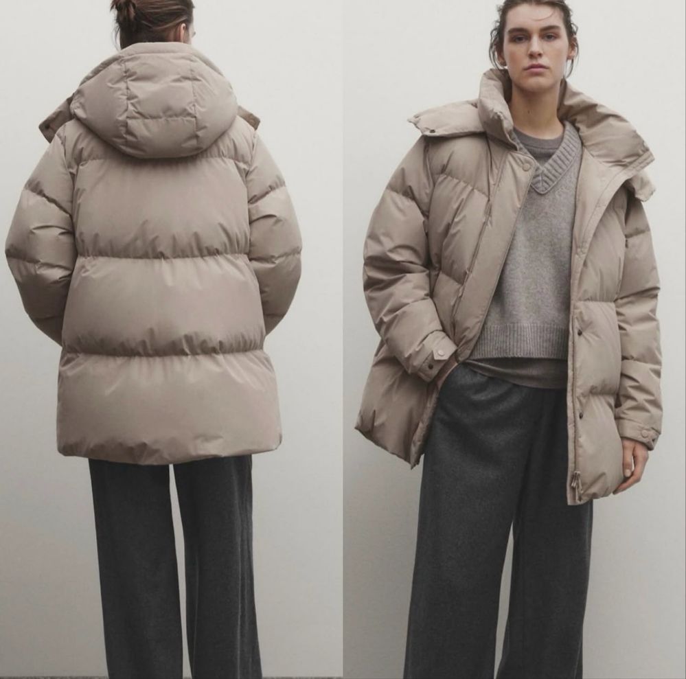 Пуховик massimo dutti