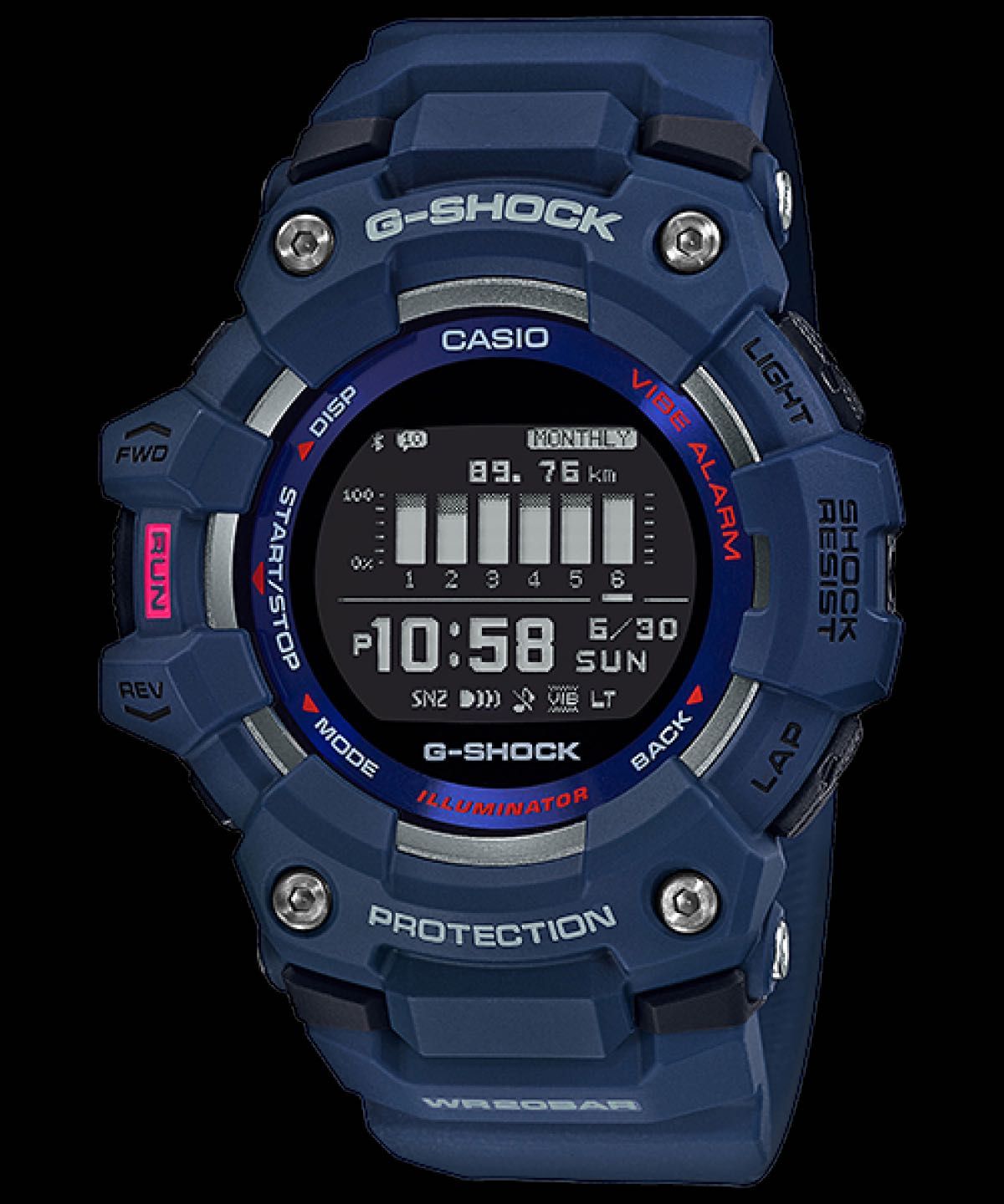 Casio G-Shock GBD-100-2E NEW ORIGINAL | Bluetooth | Step-Tracker