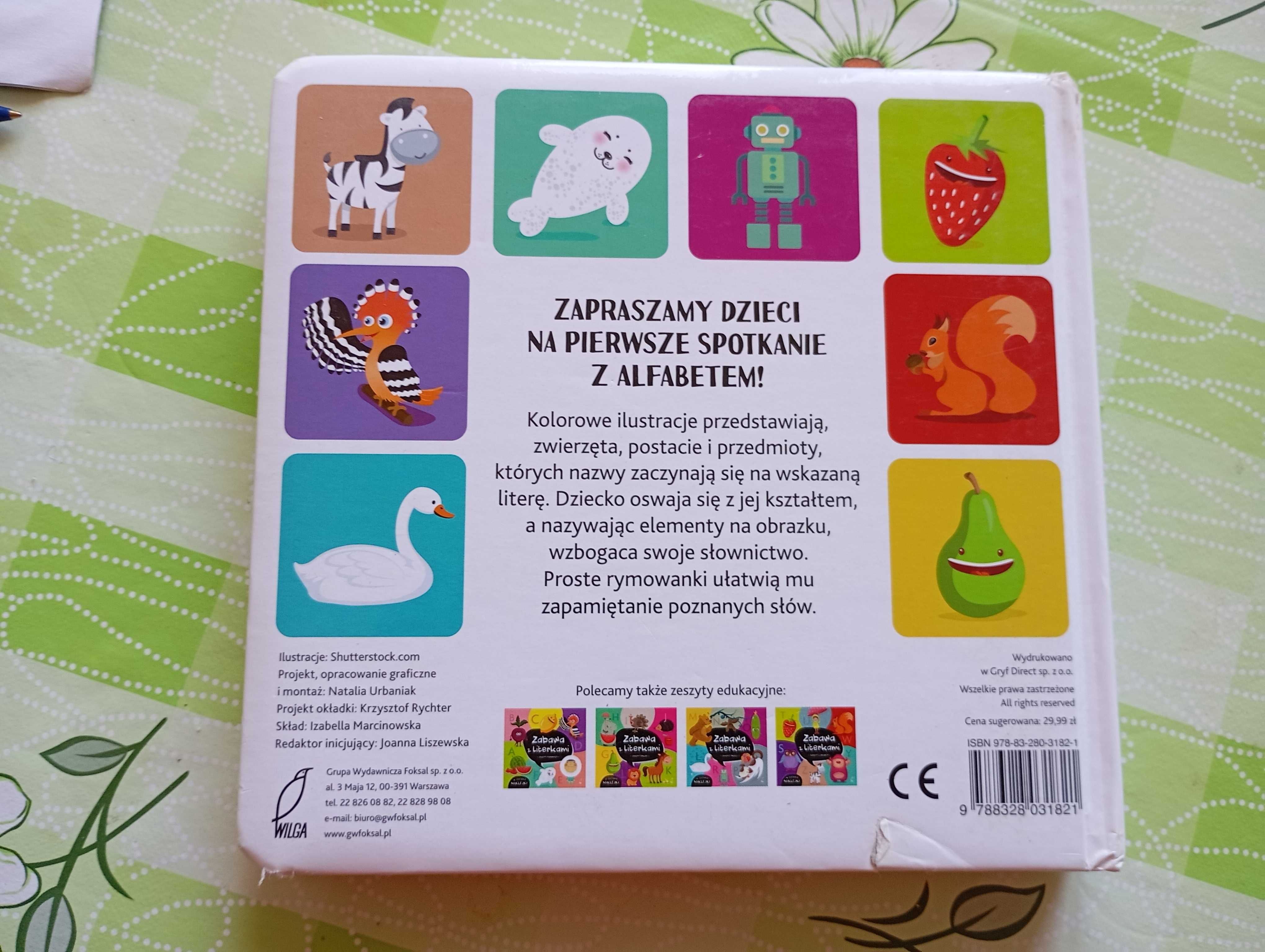Poznaję literki - książeczka dla malucha