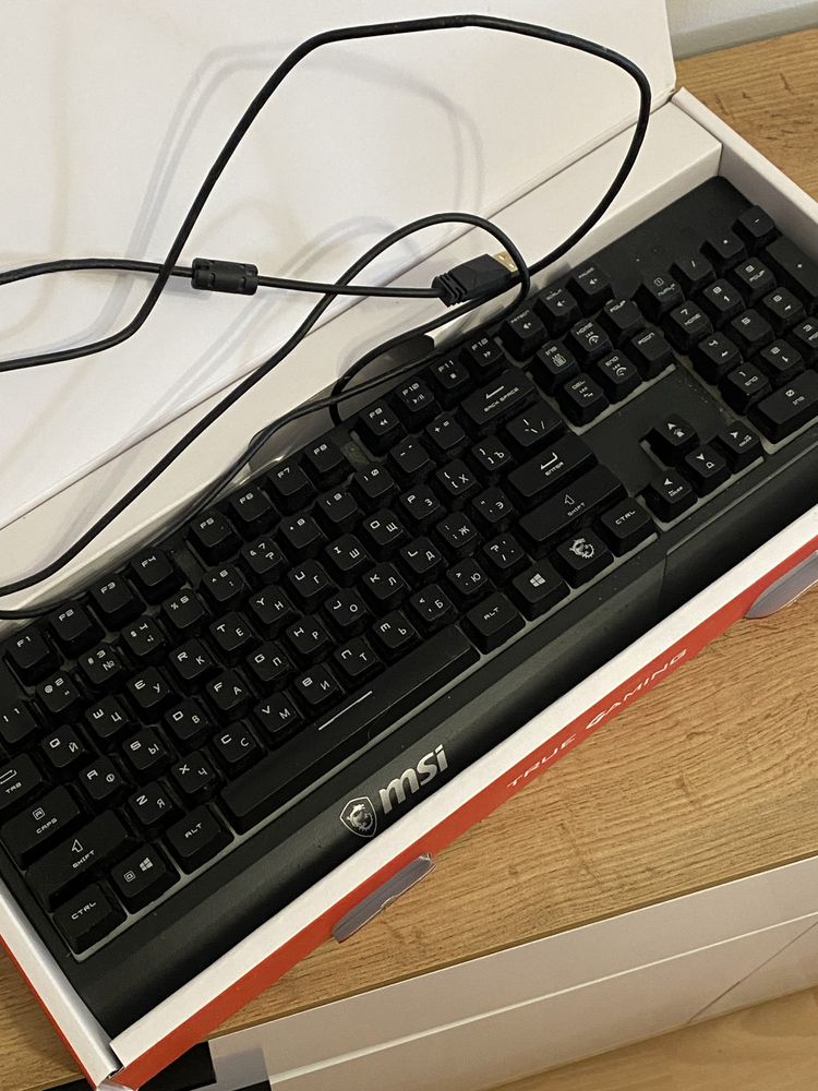 Клавіатура msi vigor gk30