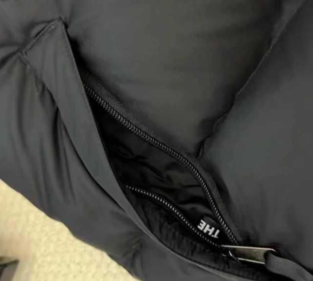 "Kurtki zimowe" The North Face 1996 Retro Black Jacket-Roz XL